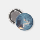 Where Light Wanders in Winter マグネット (正面/裏面)