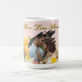 Where Love Blooms Mug | Spring Romance Photo Mug コーヒーマグカップ (中央)