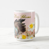 Where Love Blooms Mug | Spring Romance Photo Mug コーヒーマグカップ (正面右)