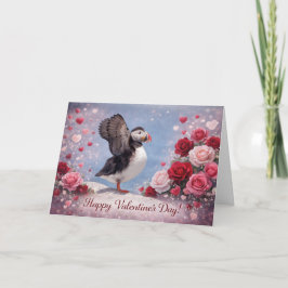 Where Love Takes Wing – Puffin Valentine’s Day カード
