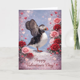 Where Love Takes Wing – Puffin Valentine’s Day シーズンカード