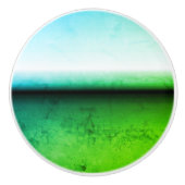 Where Mountains Meet Sea Drawer Pull Knob セラミックノブ (正面)