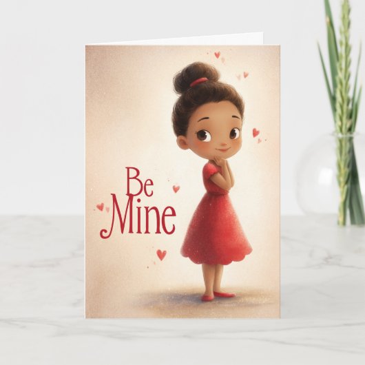 Where My Heart Rests Valentine Card カード (正面)