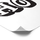 Where My Ho's At - おもしろい Christmas Santa Claus ポスター (角)