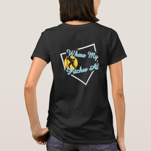 Where My Pitches At? Shirt Tシャツ (裏面)