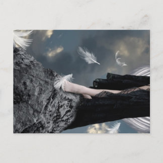 Where Only Engels Wander Postcard ポストカード
