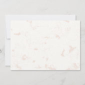 Where Our Forever Started婚約 招待状 (裏面)