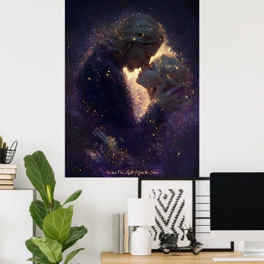 Where Our Light Meets the Stars ポスター (ホームオフィス)