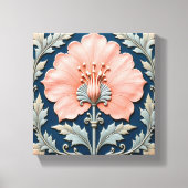 Where Pink Meets Blue キャンバスプリント (正面)