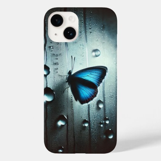 Where Rain Meets Wings Case-Mate iPhoneケース (裏面)