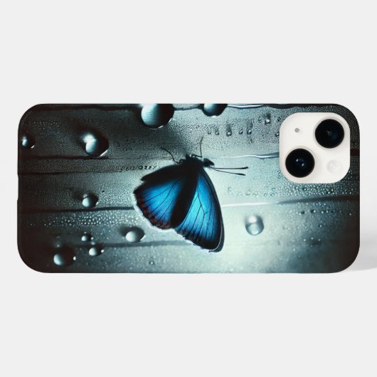 Where Rain Meets Wings Case-Mate iPhoneケース (裏面 (横))