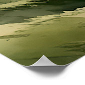 "Where Sky Meets Quiet Sand" - Devon Seascape ポスター (角)