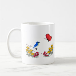 Where Spring Meets Me コーヒーマグカップ