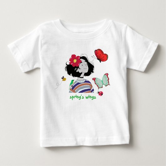Where Spring Meets Me ベビーTシャツ (正面)
