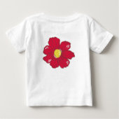 Where Spring Meets Me ベビーTシャツ (裏面)