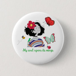 Where Spring Meets Me 缶バッジ