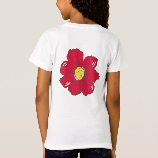 Where Spring Meets Me Tシャツ (裏面)