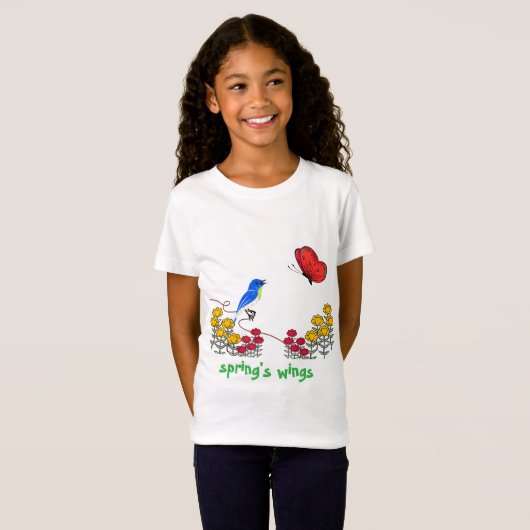 Where Spring Meets Me Tシャツ (正面フル)