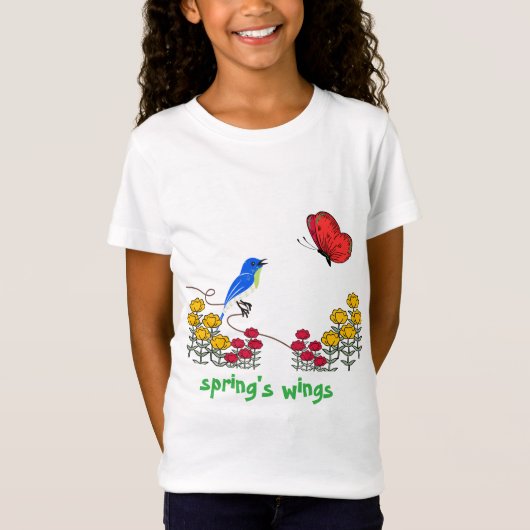Where Spring Meets Me Tシャツ (正面)