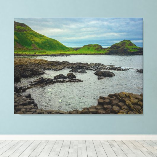 Where Stone Meets Legend キャンバスプリント (インサイチュ (ウッドフロア))