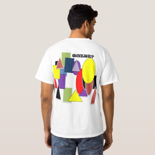 WHERE? Tシャツ (裏面フル)