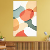 Where the Edges Learn to Rest キャンバスプリント (インサイチュ (リビング))