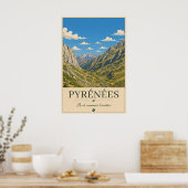 Where the Journey Begins – Pyrénées ポスター (キッチン)