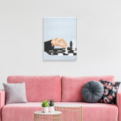 Where the Light Ignites B – Career Journey キャンバスプリント (インサイチュ (リビング))