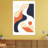 Where the Line Softens キャンバスプリント (インサイチュ (リビング))