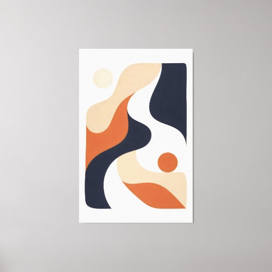 Where the Line Softens キャンバスプリント (正面)