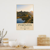 Where the Mountains Welcome the Dawn – Pyrénées ポスター (キッチン)