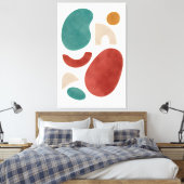 Where the Shapes Rest キャンバスプリント (インサイチュ (寝室))