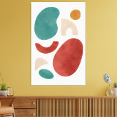 Where the Shapes Rest キャンバスプリント (インサイチュ (リビング))