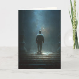 "Where the Stars Salute" Sympathy Card カード