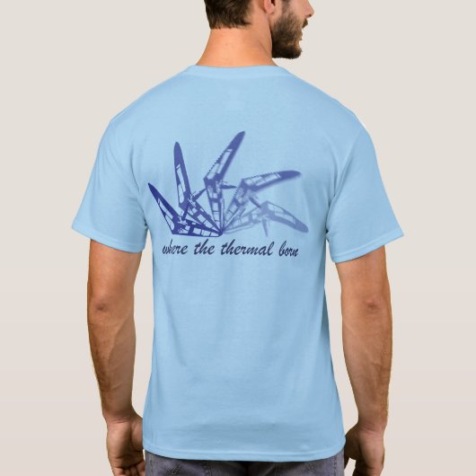 where the thermal born tシャツ (裏面)