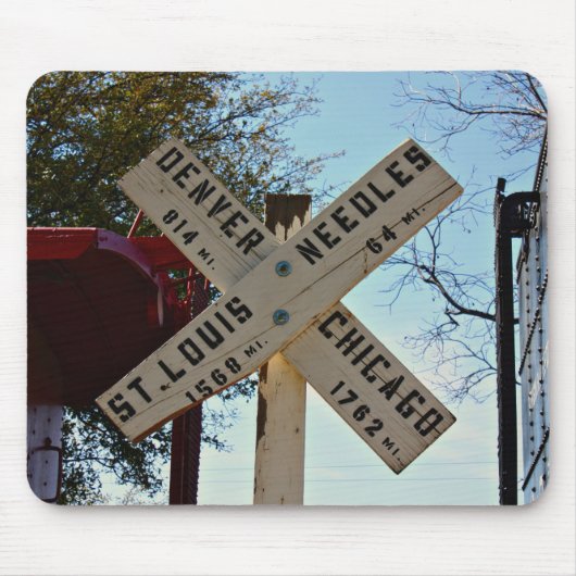 Where the Tracks Lead マウスパッド (正面)