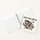 Where the Wild Things Are のキャラクター ノートブック (内部)