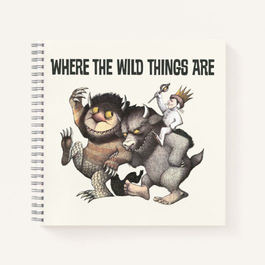 Where the Wild Things Are のキャラクター ノートブック (正面)
