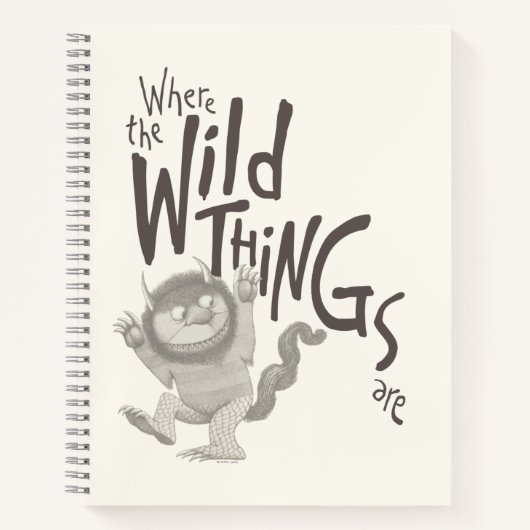 Where the Wild Things Are の名言 ノートブック (正面)