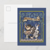 Where the Wild Things Are グラフィック ポストカード (正面/裏面)