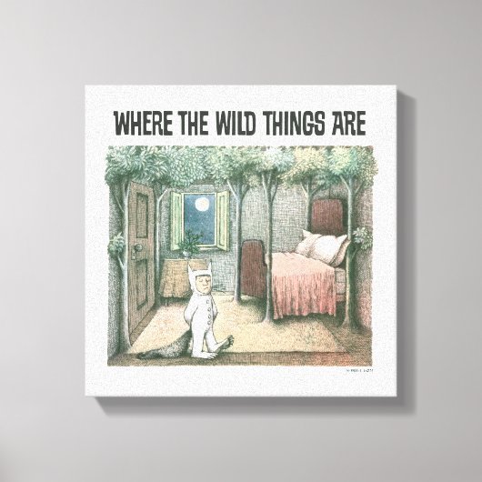 Where The Wild Things Are | シーン3 キャンバスプリント (正面)