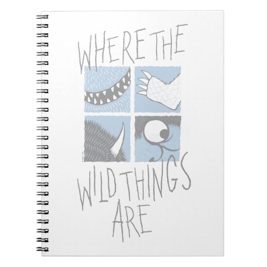 Where The Wild Things Are | スクエア グラフィック ノートブック (正面)