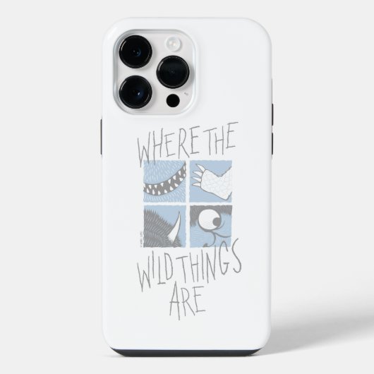 Where The Wild Things Are | スクエア グラフィック iPhoneケース (裏面)
