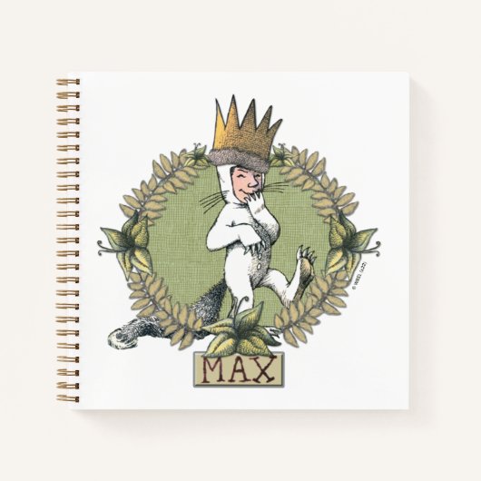 Where the Wild Things Are | マックスバッジ ノートブック (正面)