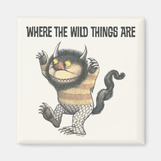 Where the Wild Things Are | ワイルド・シング マグネット (正面)