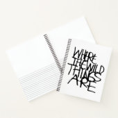 Where the Wild Things Are | 手書き ノートブック (内部)