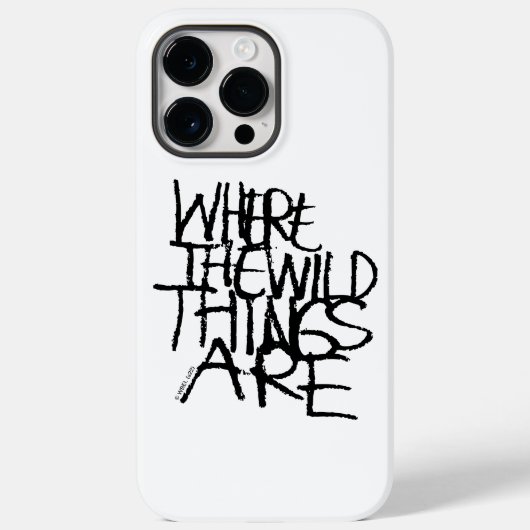 Where the Wild Things Are | 手書き Case-Mate iPhoneケース (裏面)