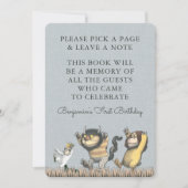 Where the Wild Things Are | 書籍サイン 招待状 (正面)