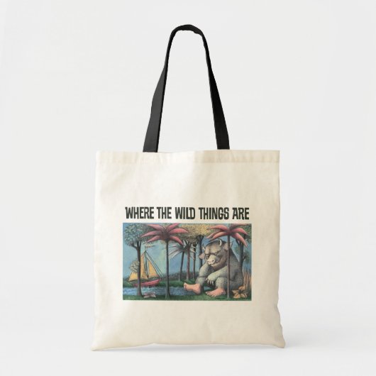Where The Wild Things Are | 本の表紙 トートバッグ (正面)