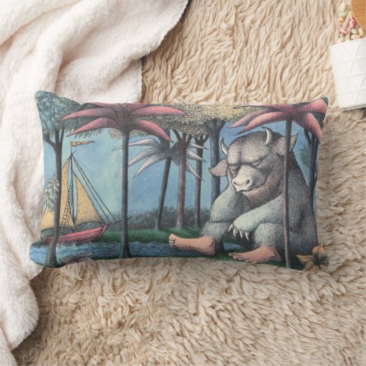 Where The Wild Things Are | 本の表紙 ランバークッション (ブランケット)